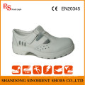 White Micro Fiber Leather ESD Safety Shoes RS267